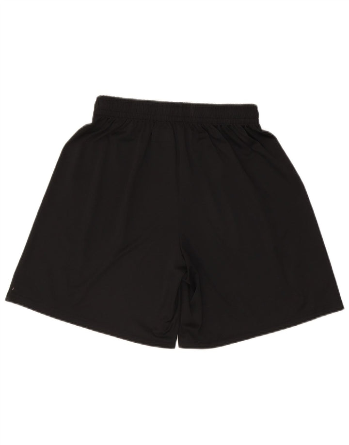 Shorts esportivos Kappa Boys Gara Graphic 11-12 anos grande poliéster preto