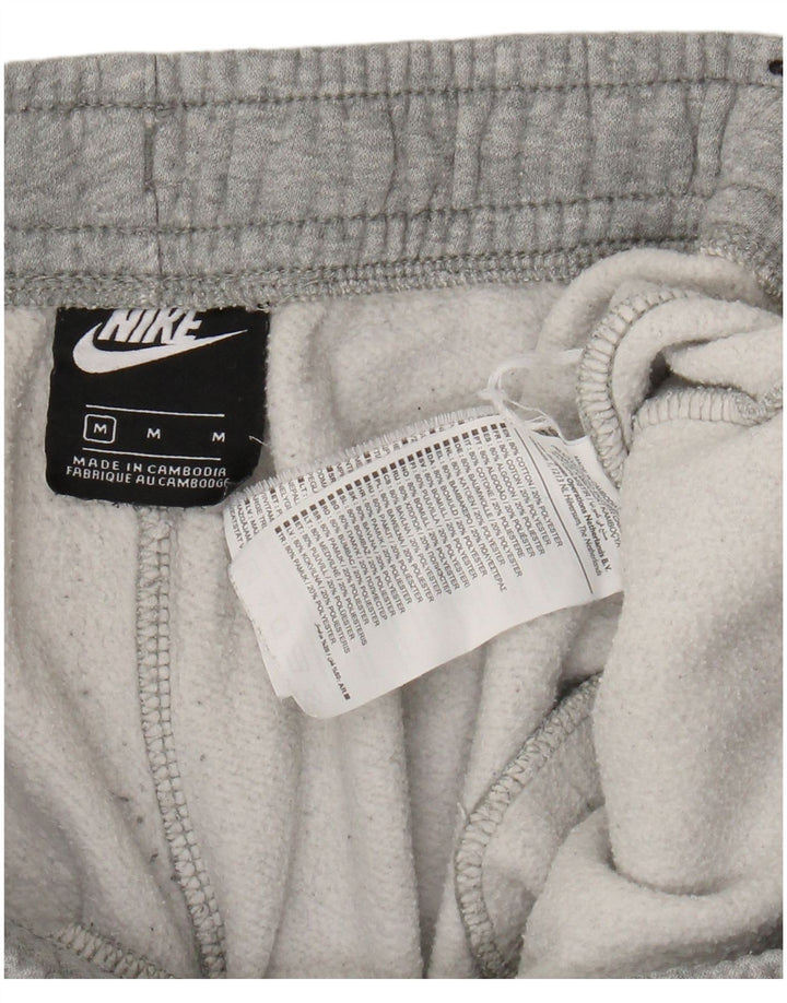 NIKE Mens Crop Tracksuit Calças Joggers Médio Cinza Algodão
