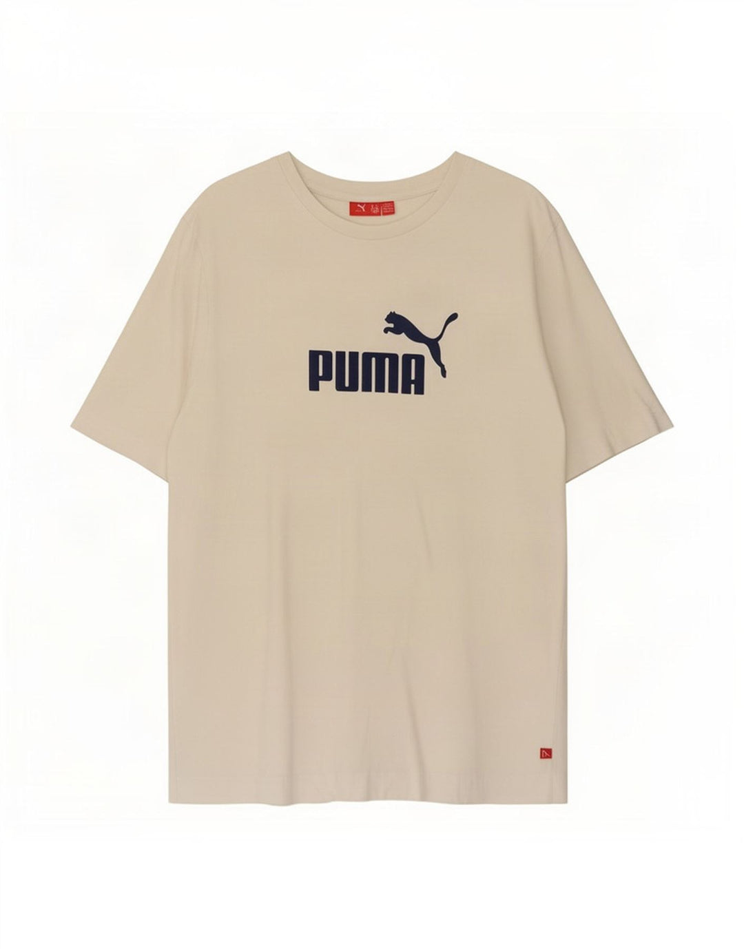 Puma Camiseta Masculina Graphic Top Médio Branco
