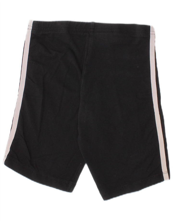Shorts Adidas Meninas 7-8 Anos Preto Algodão Esportivo