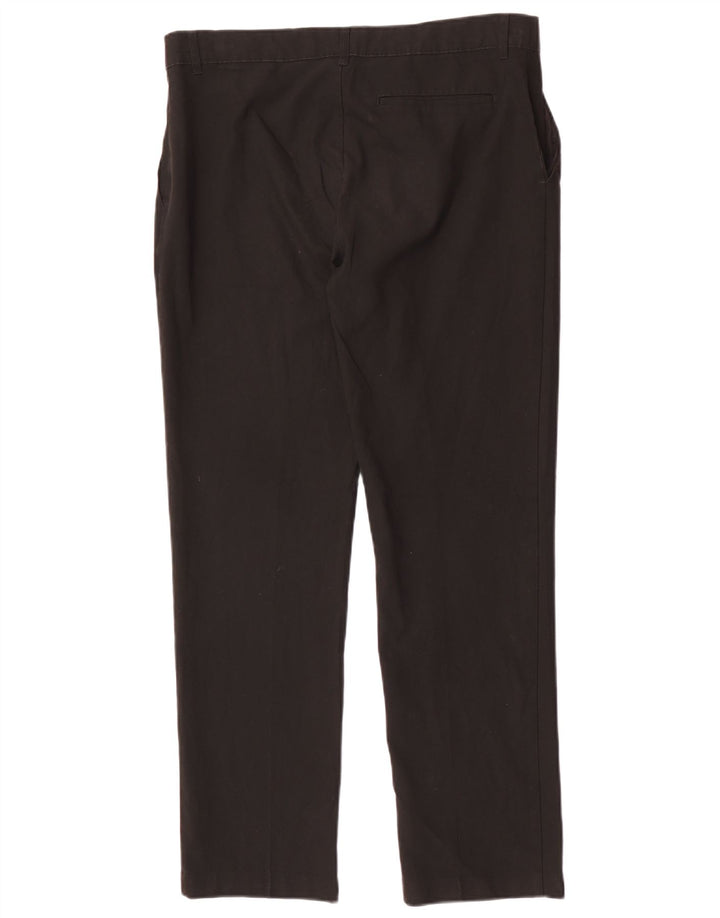 Calças Marks & Spencer Boys Slim Suit 15-16 Anos W34 L29 Poliéster Preto