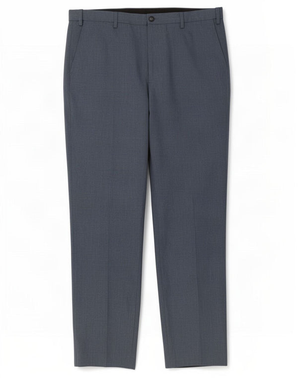 Calça Chino Regular Masculina Marks & Spencer W38 L33 Azul Poliéster