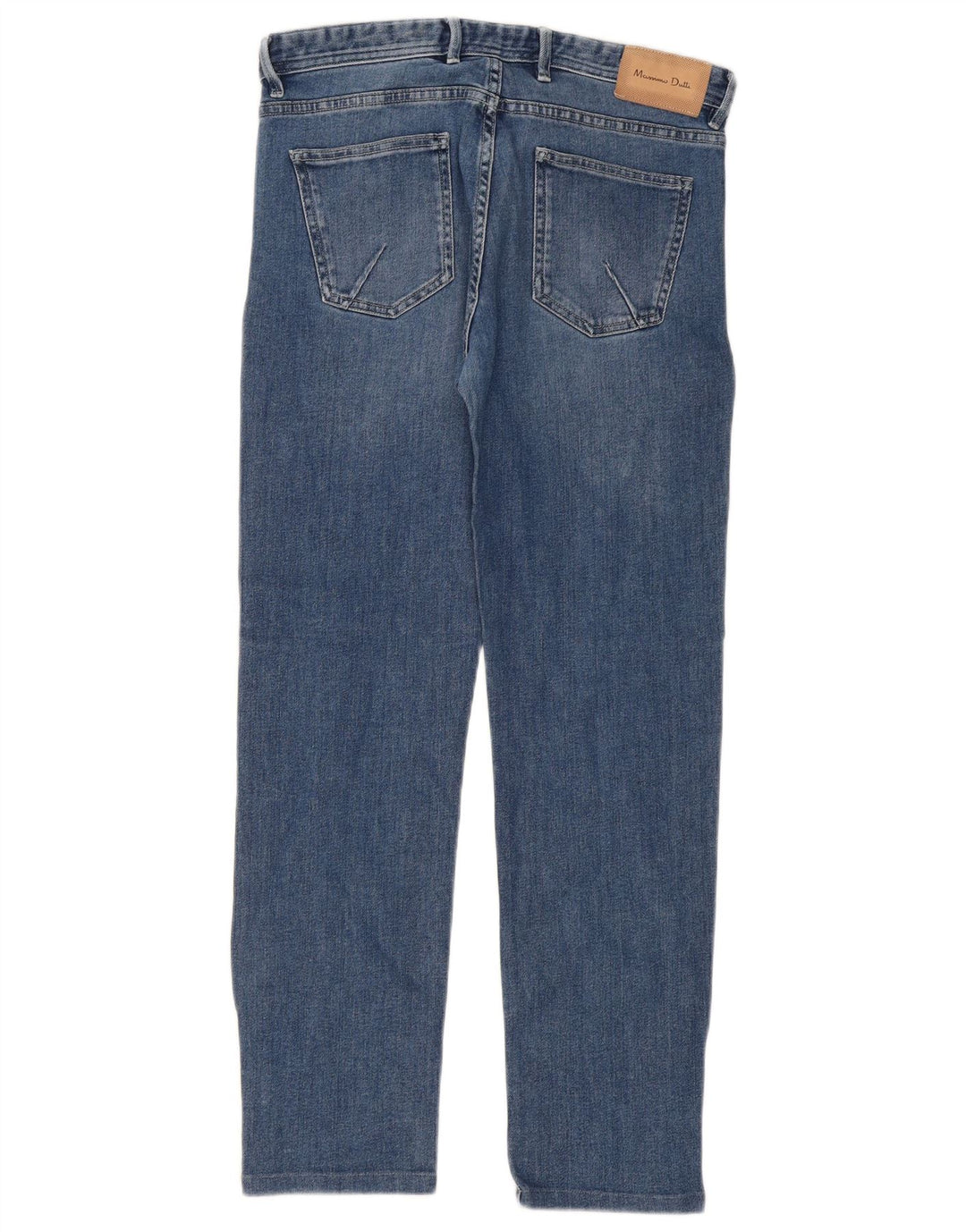 Jeans Slim Masculino Massimo Dutti EU 42 Grande W32 L30 Azul