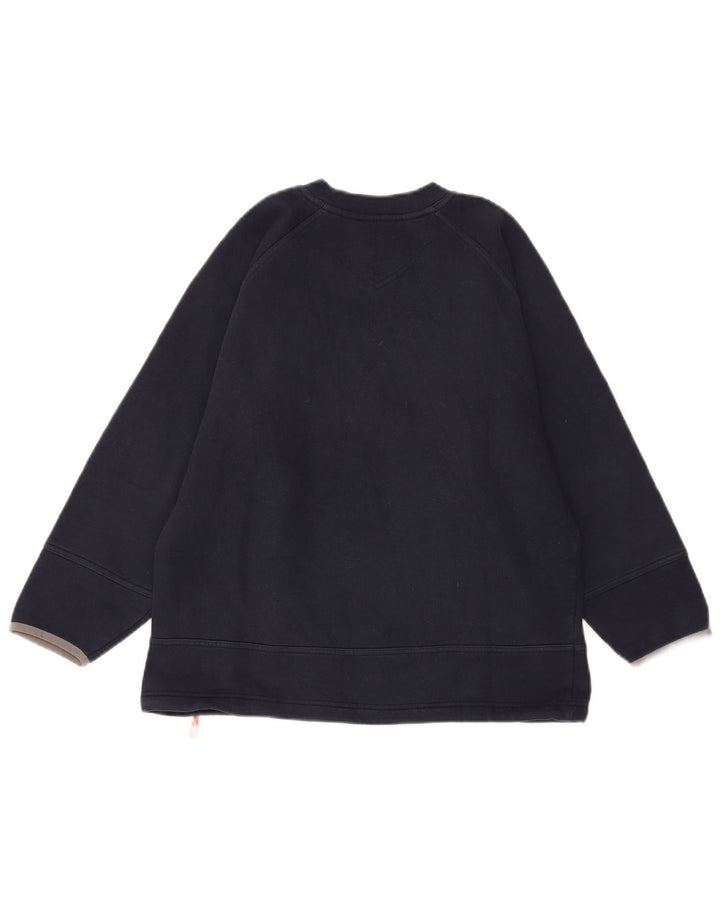 Camisola Adidas Menino Jumper 11-12 Anos Azul Marinho Algodão