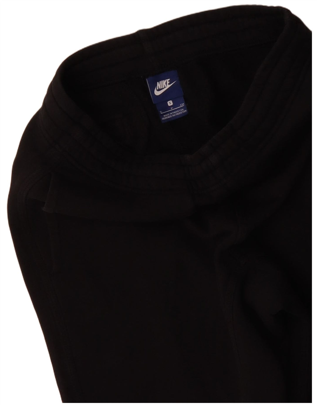 Calça de treino masculina NIKE joggers pequeno algodão preto