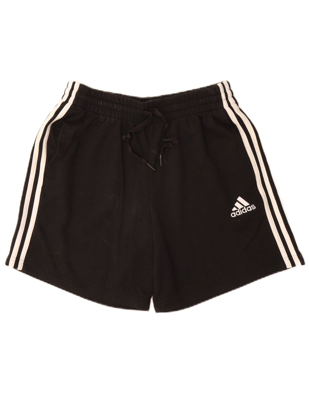 Adidas Mens Sport Shorts Médio Algodão Preto