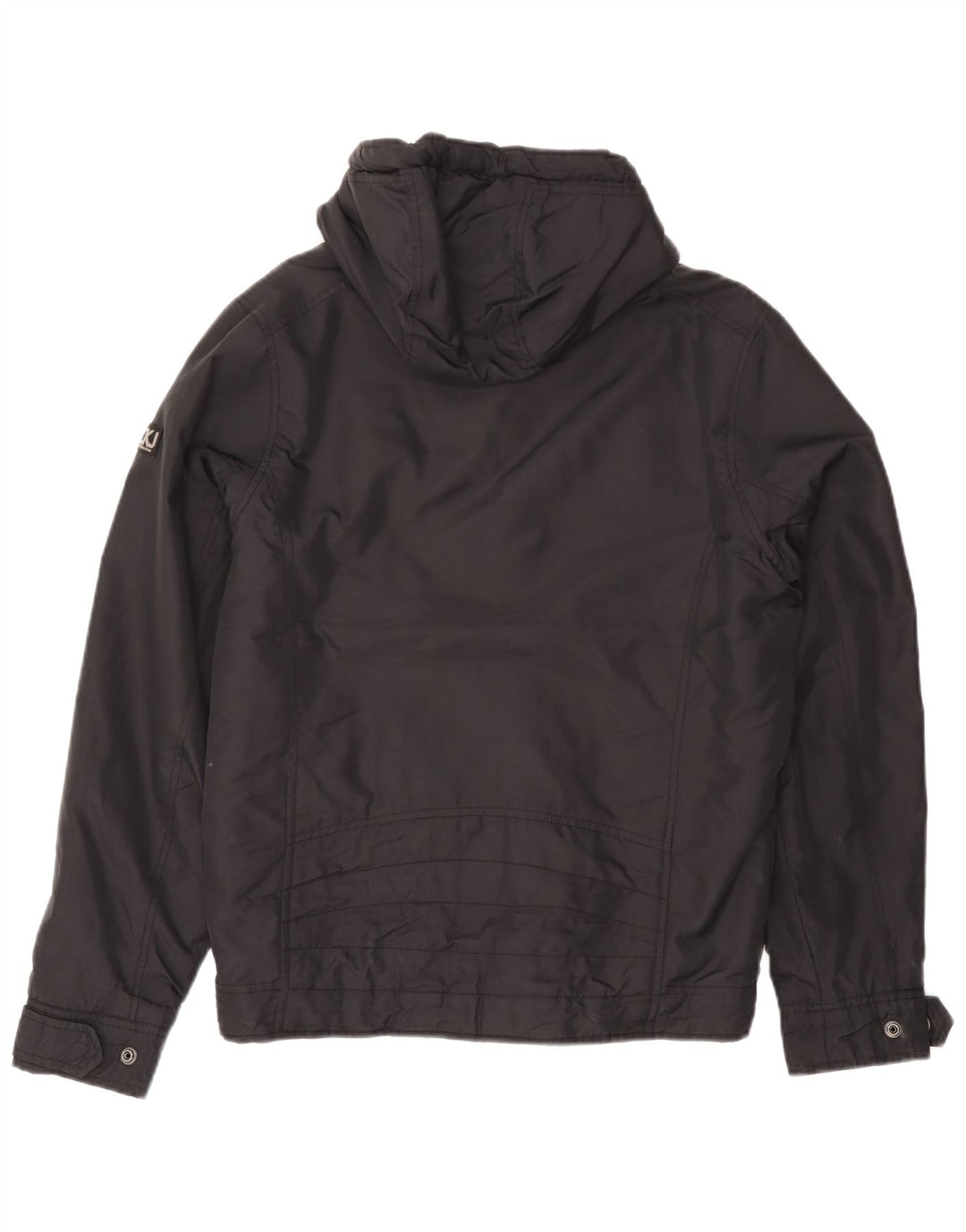 Calvin Klein Jaqueta masculina acolchoada com capuz Reino Unido 38 Médio Preto