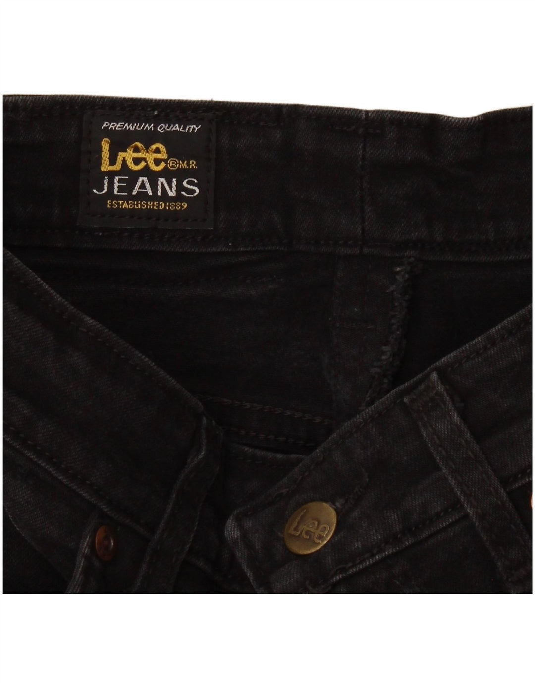 Jeans retos femininos LEE W26 L29 preto