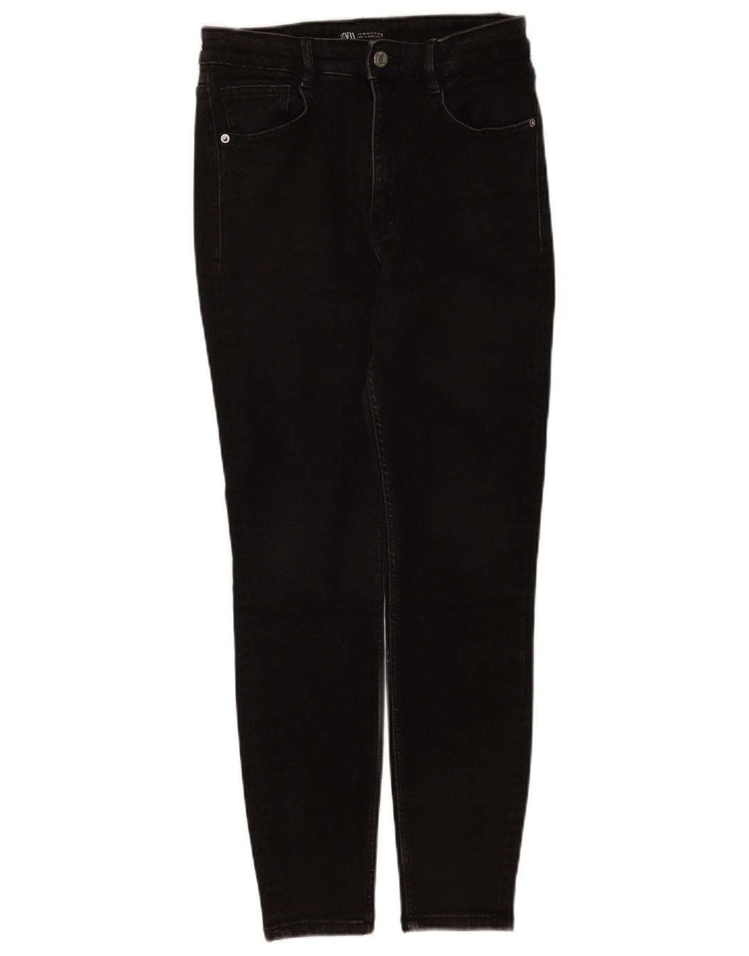 Zara Jeans Skinny Feminino EU 40 Médio W30 L26 Preto
