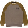 Vans moletom masculino jumper grande cinza colorblock