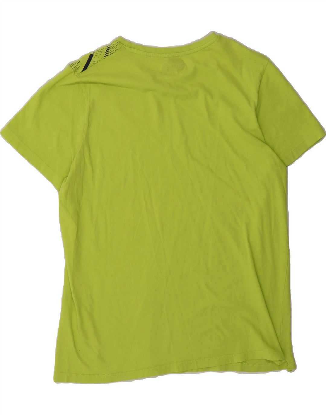 KAPPA Womens T-Shirt Top UK 18 XL Green Cotton Vintage Kappa and Second-Hand Kappa from Messina Hembry 