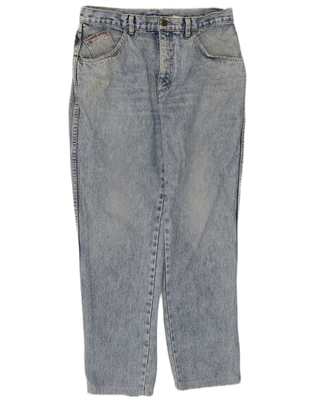 Jeans cônicos masculinos VINTAGE W33 L30 algodão azul