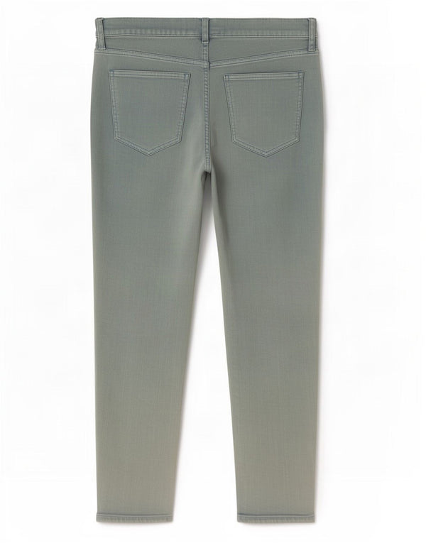 Jeans recortados femininos Gap W32 L26 algodão azul