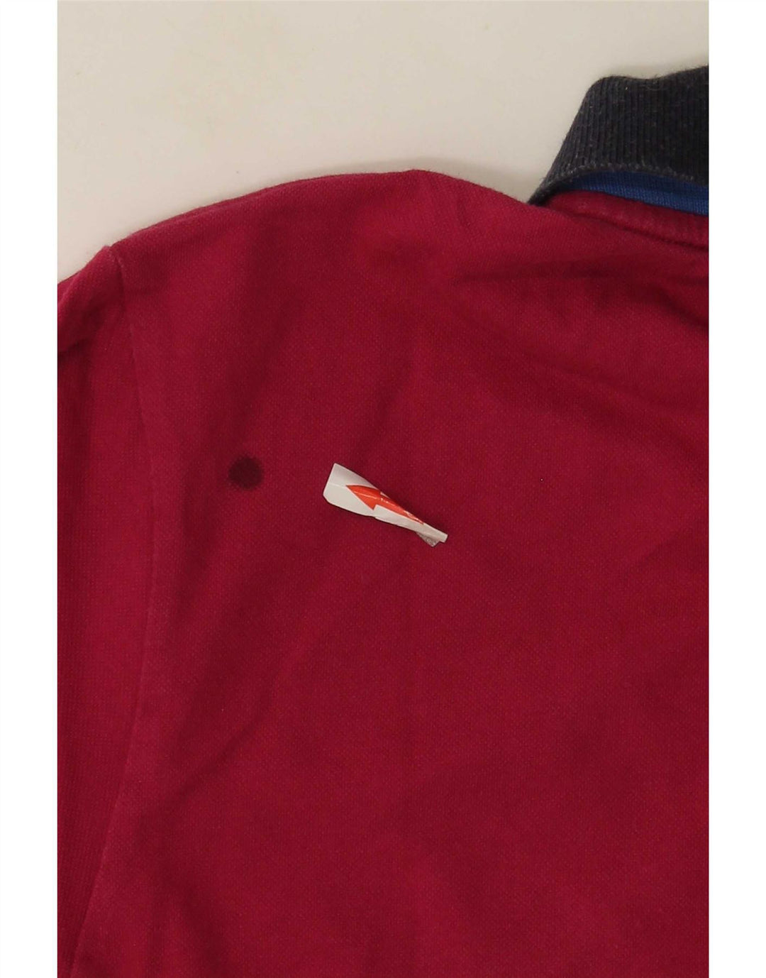 Camisa polo masculina SIVIGLIA de ajuste regular pequena de algodão rosa