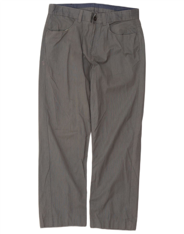 Calça casual masculina CALVIN KLEIN reta W30 L27 algodão cinza