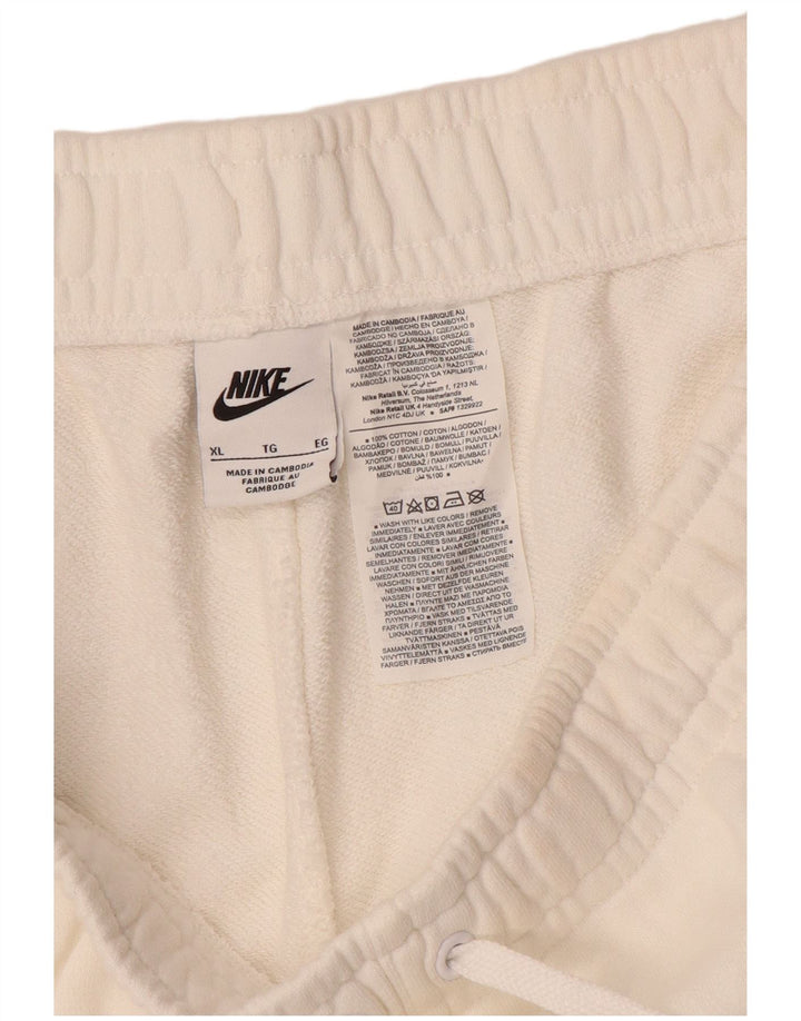 Shorts esportivos masculinos NIKE XL branco algodão