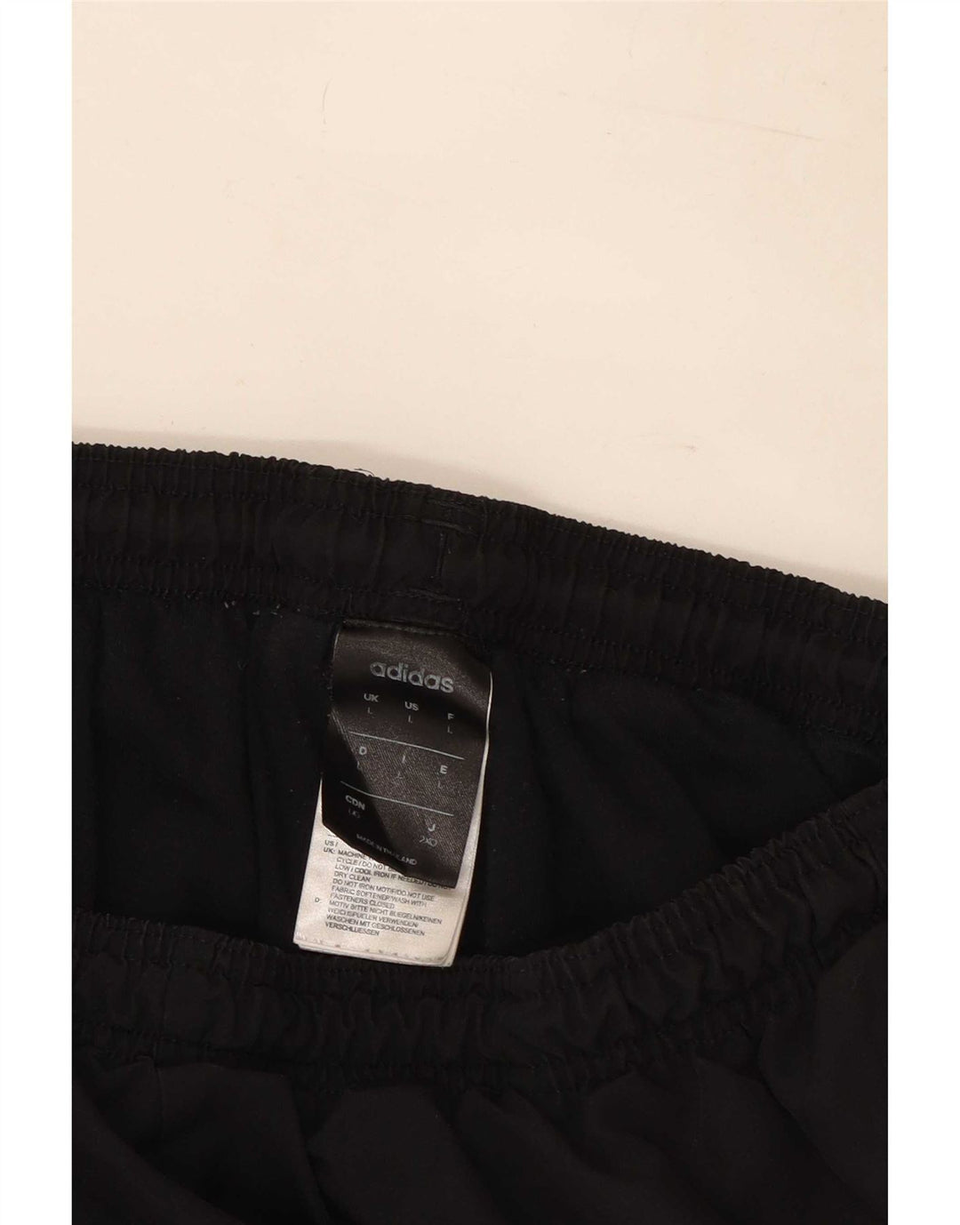 Adidas Mens Treino Calças Joggers Grande Poliéster Preto