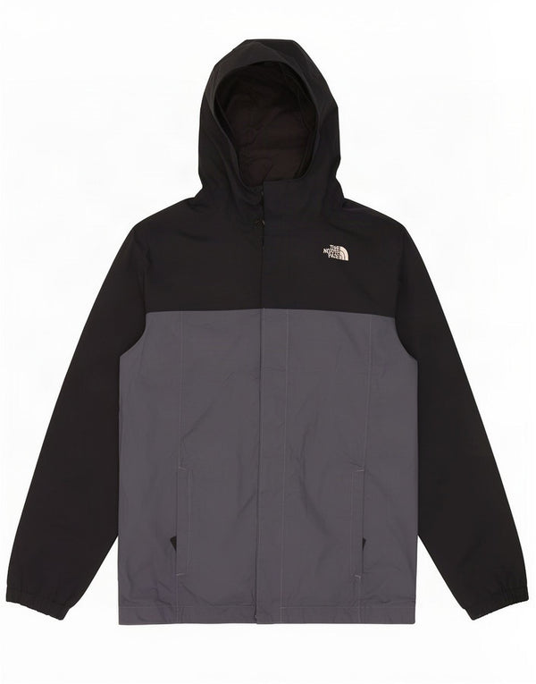 Jaqueta de chuva com capuz The North Face Boys 14-15 anos XL preto colorblock