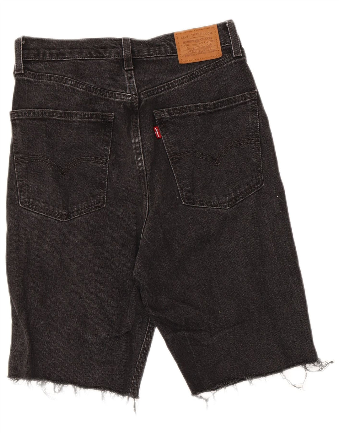 Shorts jeans masculino Levi's W27 XS algodão preto