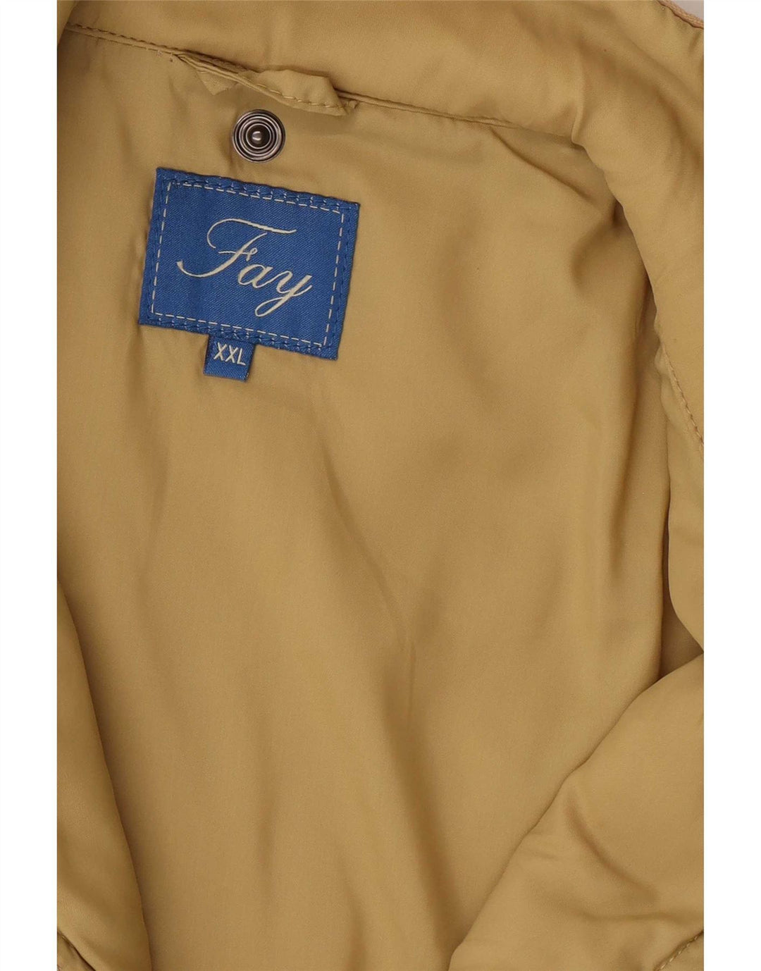 Jaqueta acolchoada feminina Fay UK 20 2XL bege colorblock