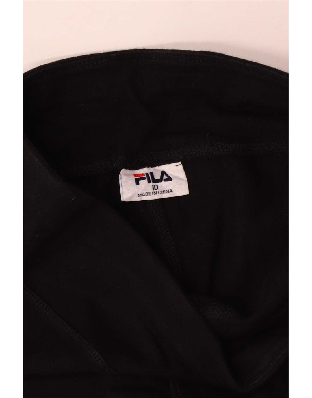 Leggings Fila Graphic Feminino UK 10 Pequeno Preto
