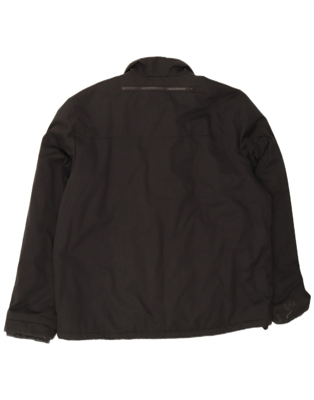Jaqueta corta-vento masculina Adidas UK 44 2XL algodão preto