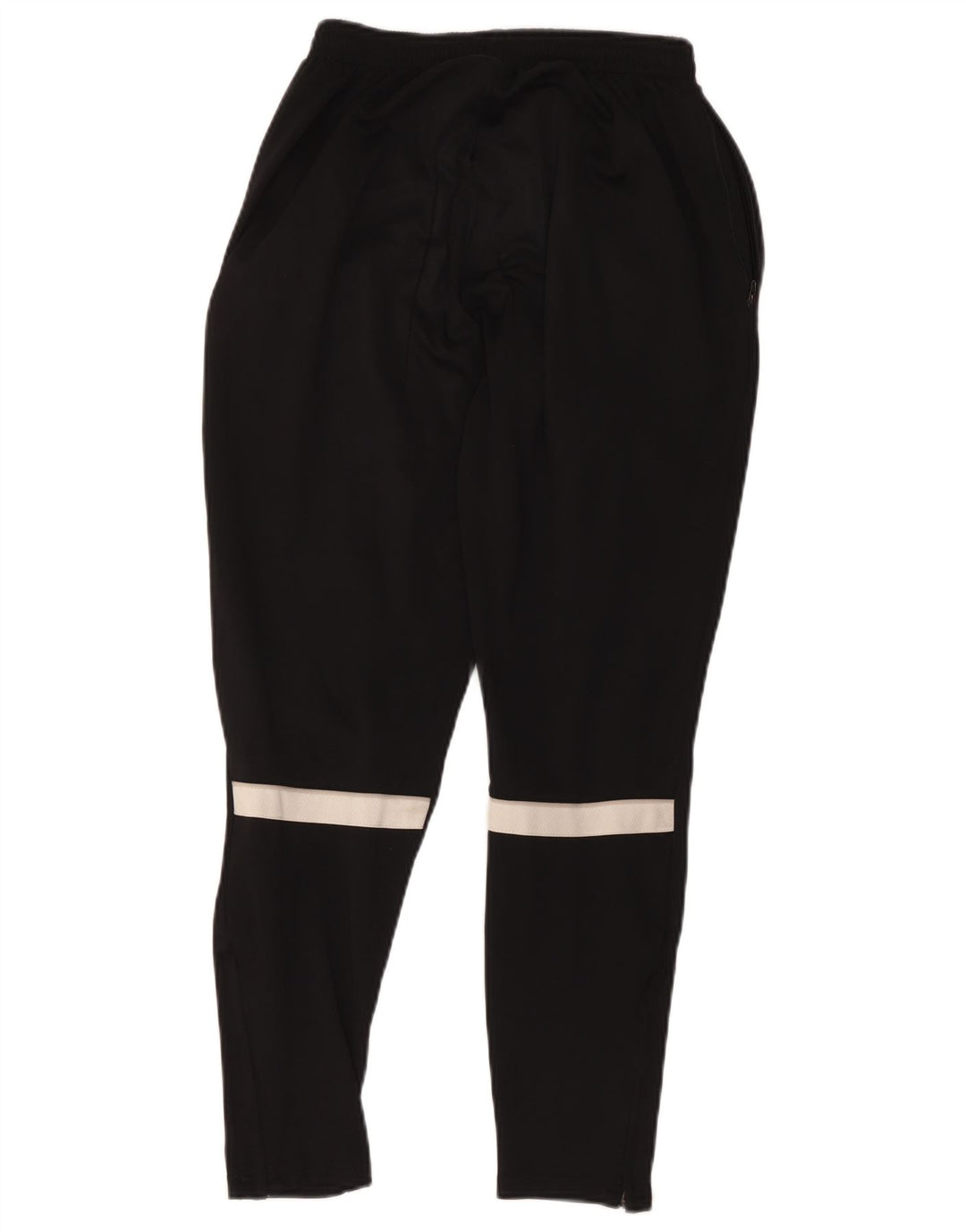 Calça de treino masculina Nike Dri Fit médio preto colorblock poliéster