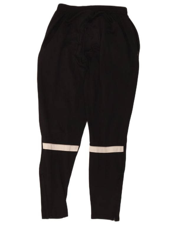 Calça de treino masculina Nike Dri Fit médio preto colorblock poliéster
