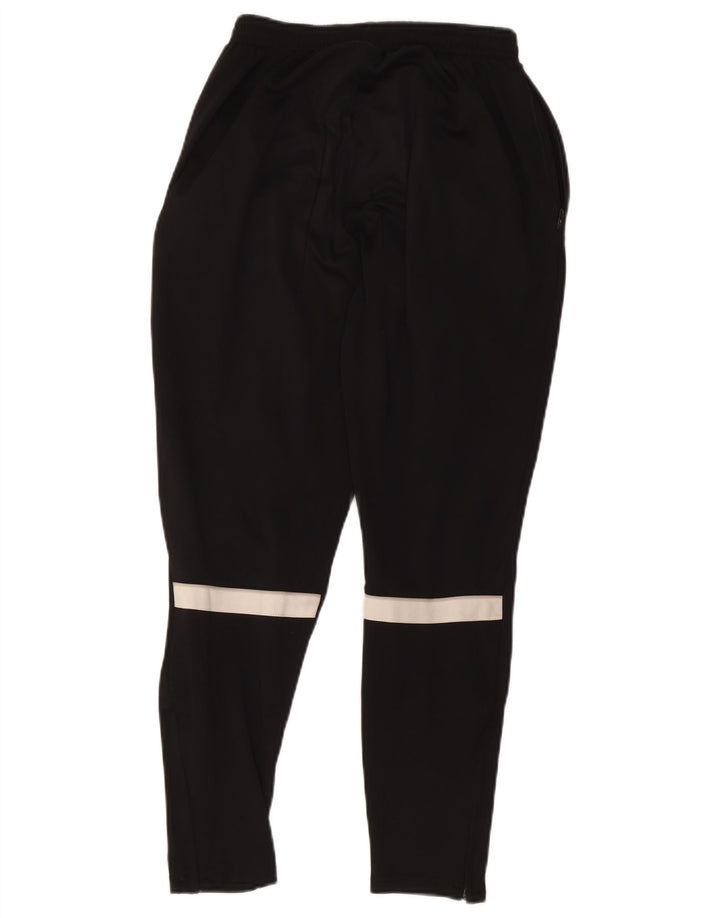 Calça de treino masculina Nike Dri Fit médio preto colorblock poliéster