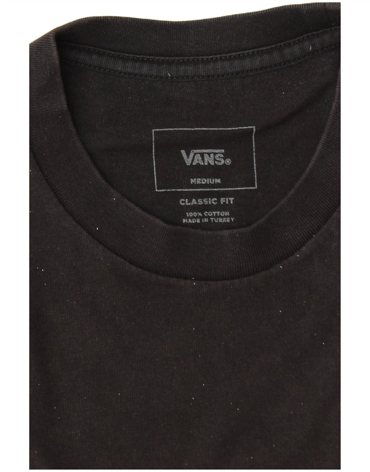Camiseta Vans Masculina Classic Fit Graphic Top Médio Preto