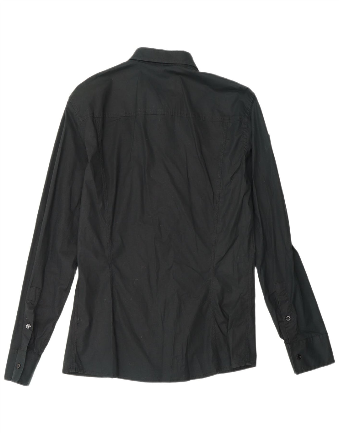 Camisa gráfica masculina BIKKEMBERGS grande algodão preto