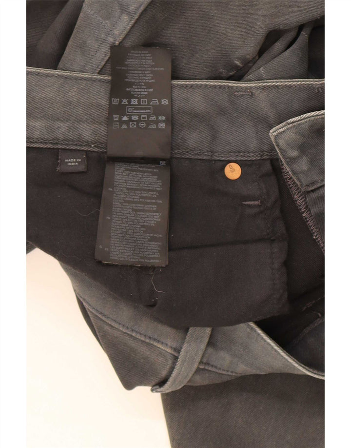 G-Star Masculino Slim Jeans W32 L25 Algodão Cinza