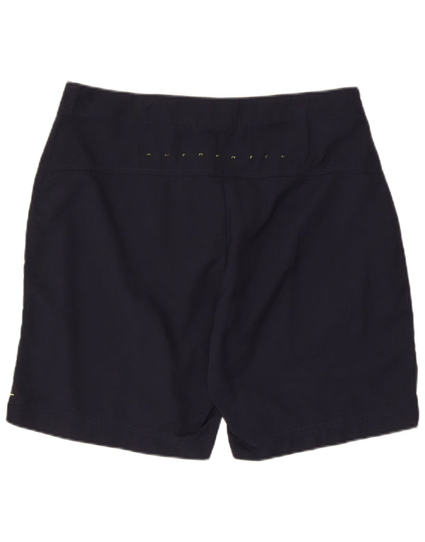 Reebok Mens Graphic Casual Shorts Pequeno W32 Azul Marinho Nylon