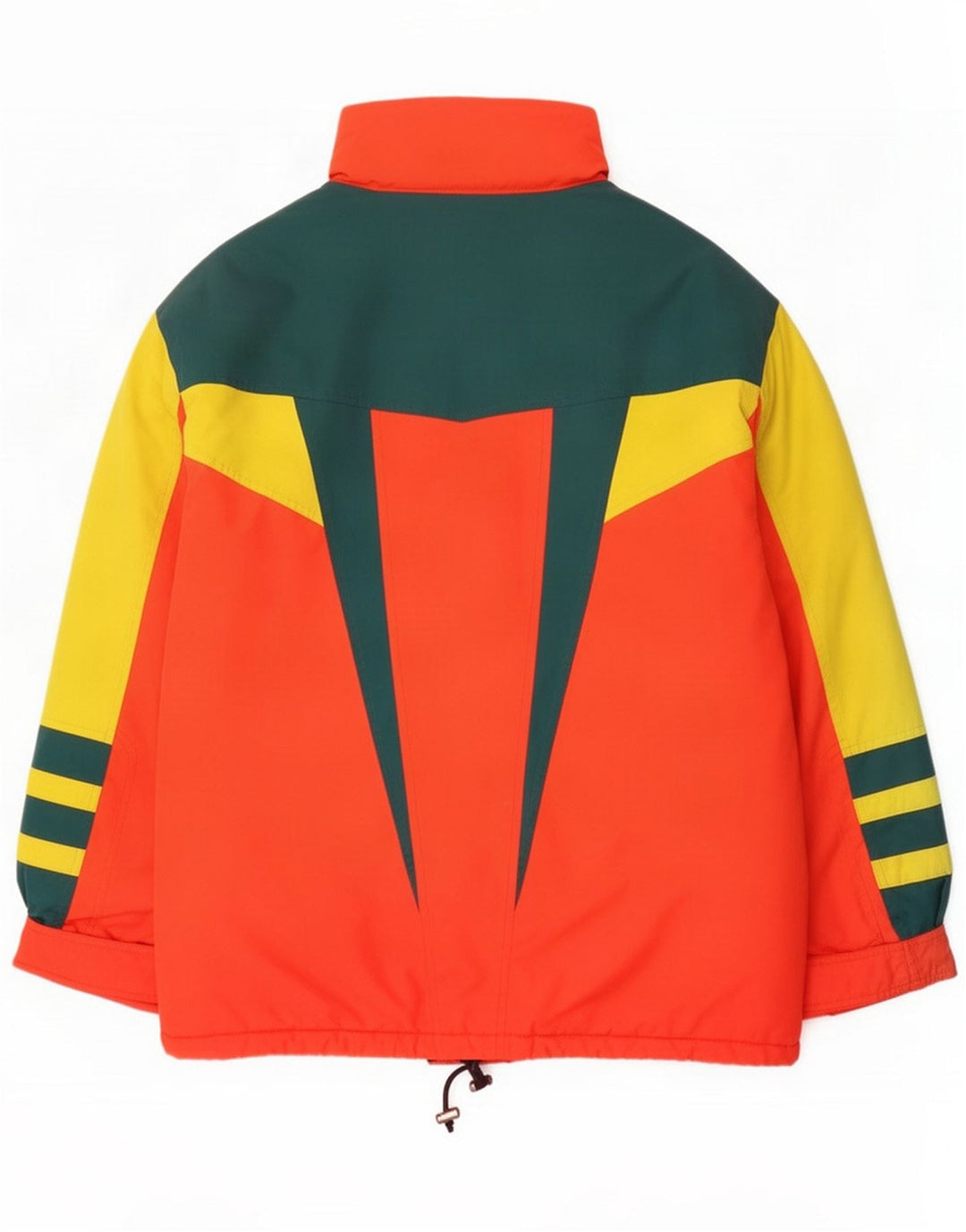 Fila Mens Graphic Ski Jacket IT 50 Grande Laranja Colourblock Poliéster