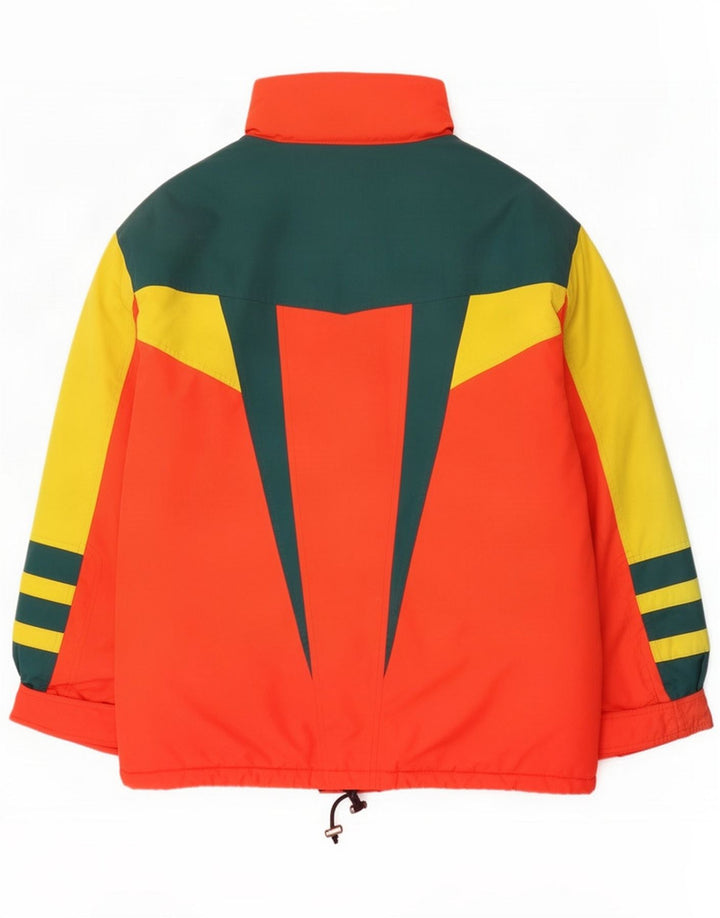 Fila Mens Graphic Ski Jacket IT 50 Grande Laranja Colourblock Poliéster