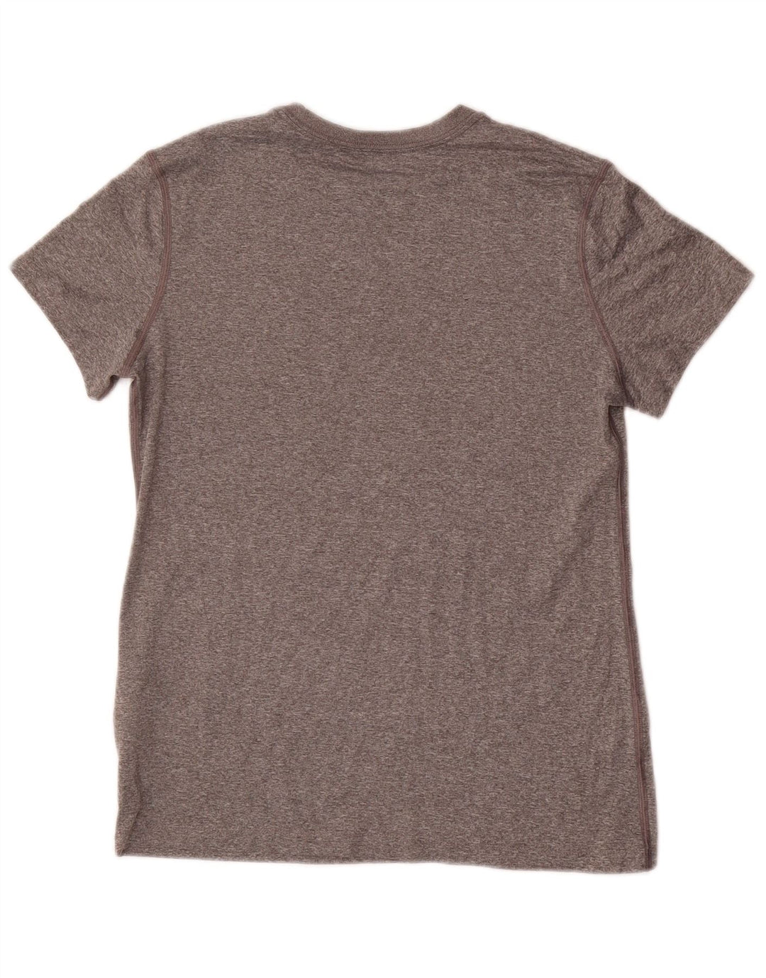 Camiseta gráfica feminina NIKE 13-14 anos XL cinza manchado de poliéster