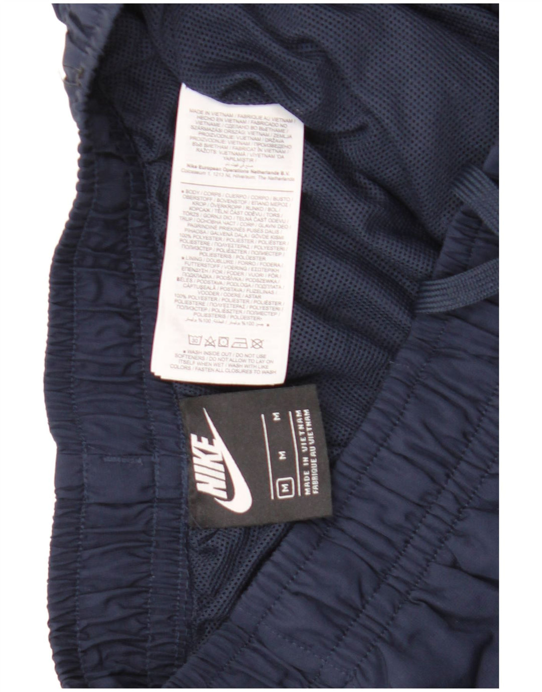 Nike Mens Treino Calças Joggers Médio Azul Marinho Poliéster