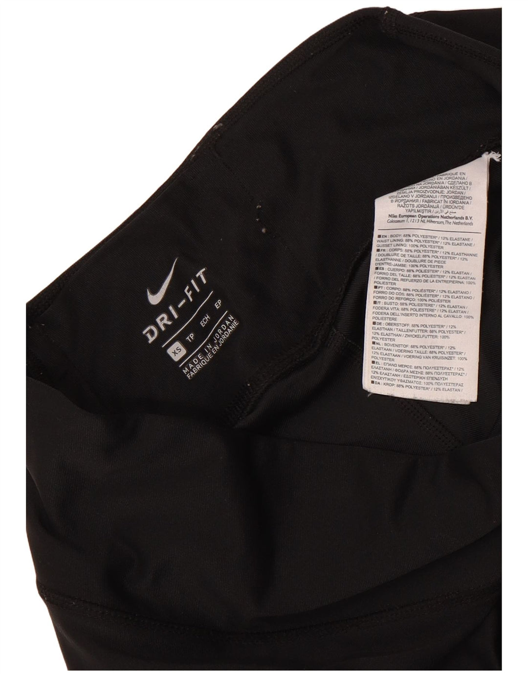 Leggings Nike Dri Fit UK 6 XS Preto Poliéster