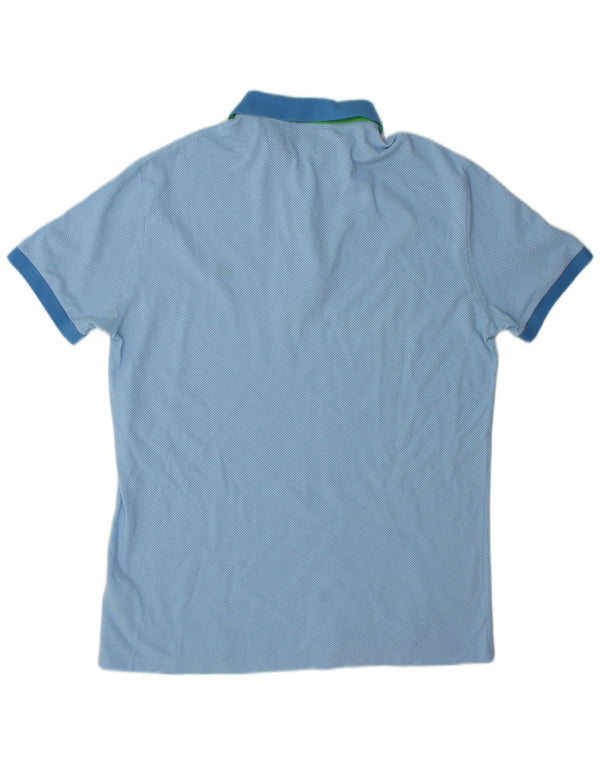 Camisa polo masculina Brooksfield IT 54 XL algodão azul