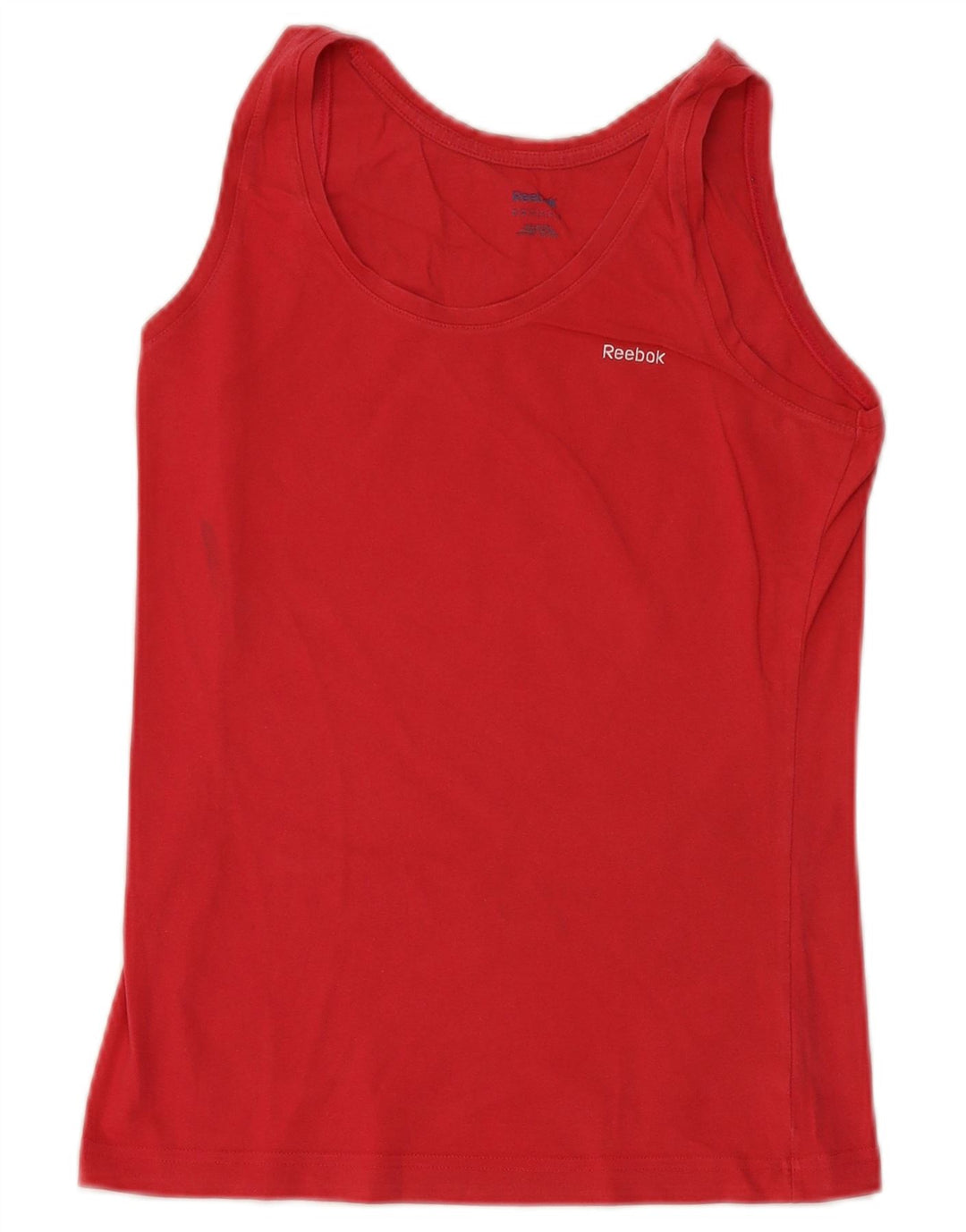 Reebok Womens Vest Top UK 12 Médio Algodão Rosa