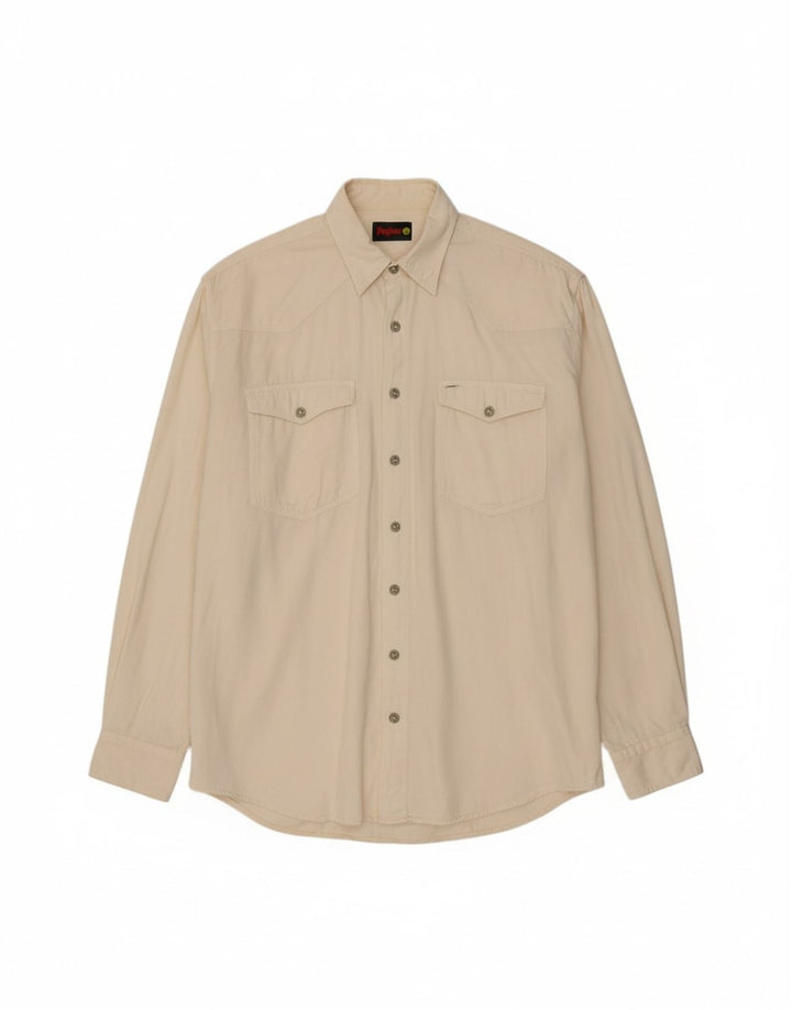 Camisa masculina JINGLERS grande de algodão branco