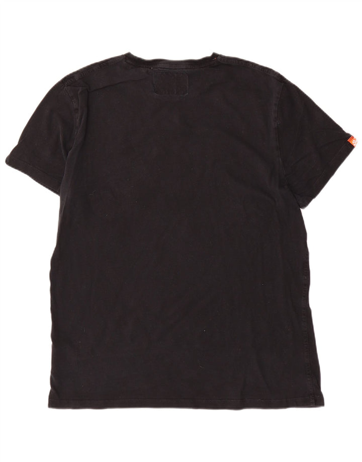 Camiseta masculina Superdry Top XL algodão preto