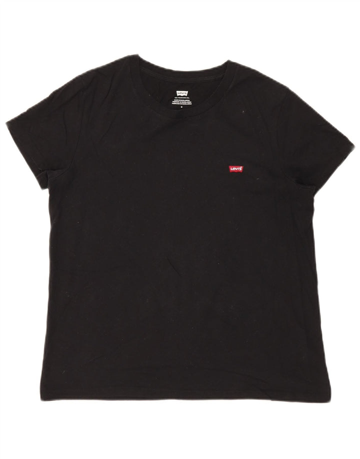 Camiseta feminina LEVI'S UK 14 médio preto