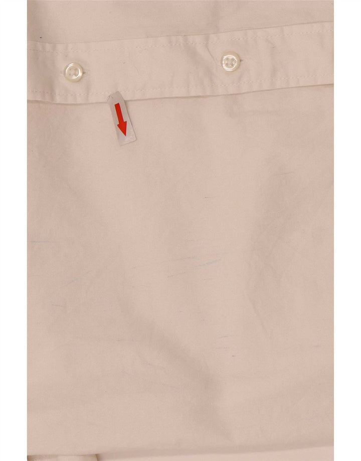 Camisa masculina Tommy Hilfiger Regular Fit pequena de algodão branco
