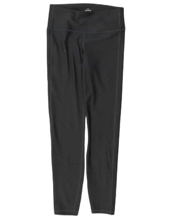 Under Armour Womens Graphic Leggings UK 12 poliéster cinza médio