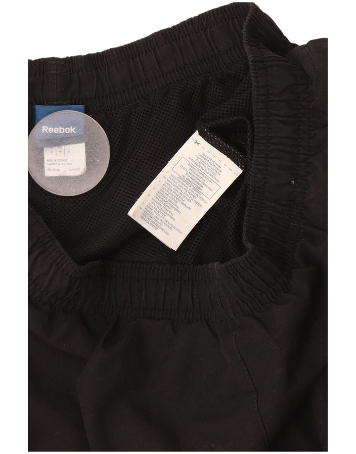Calça de treino masculina Reebok Joggers pequeno poliéster preto