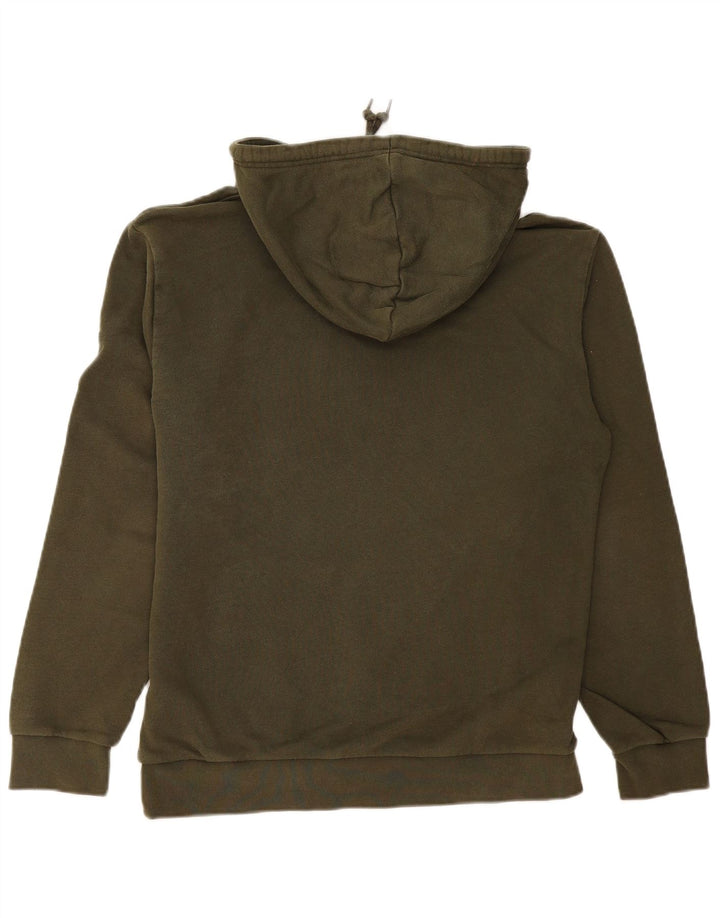 Adidas Mens Hoodie Jumper Médio Algodão Cáqui