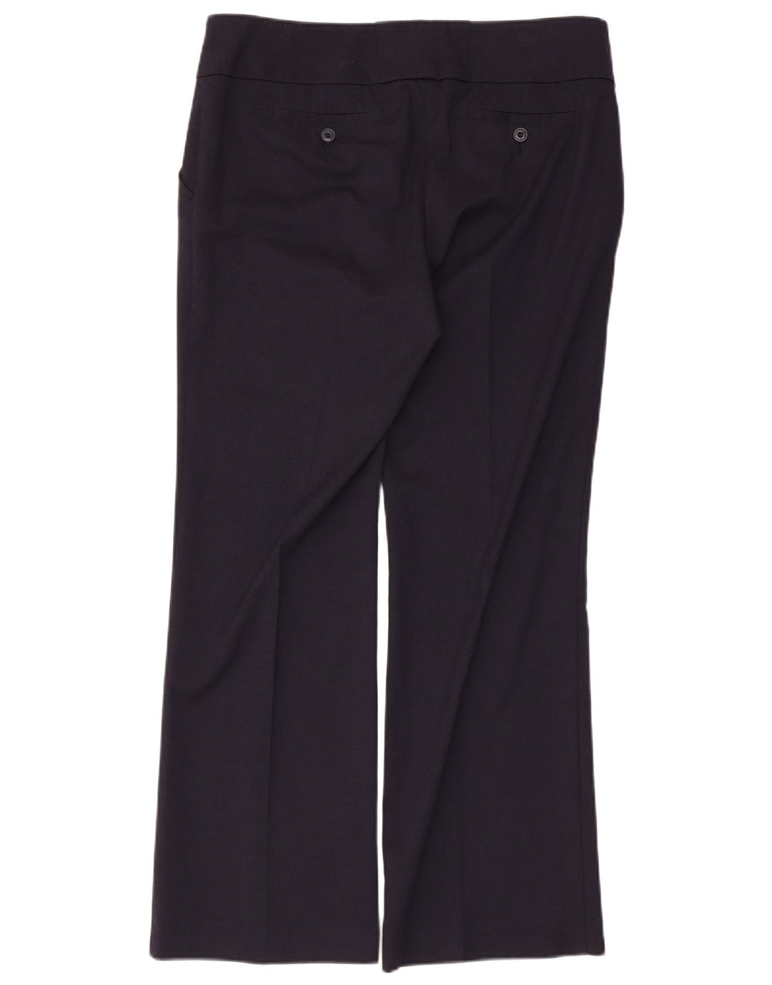 MONSOON Womens Standard Fit Casual Trousers UK 14 Large W36 L30 Navy Blue