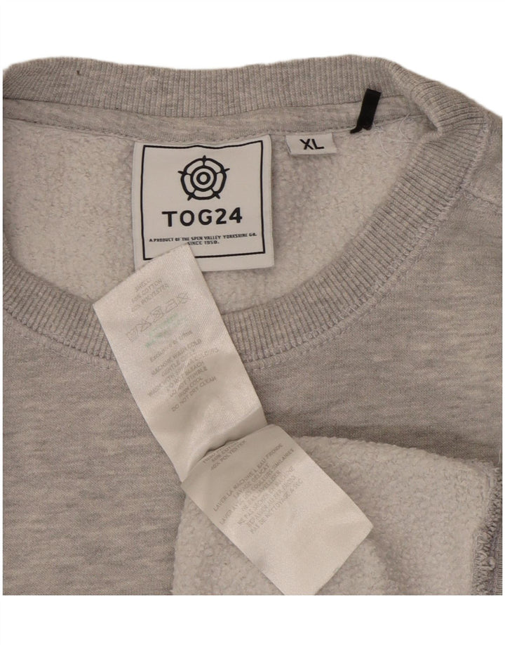 TOG 24 moletom masculino jumper XL algodão cinza
