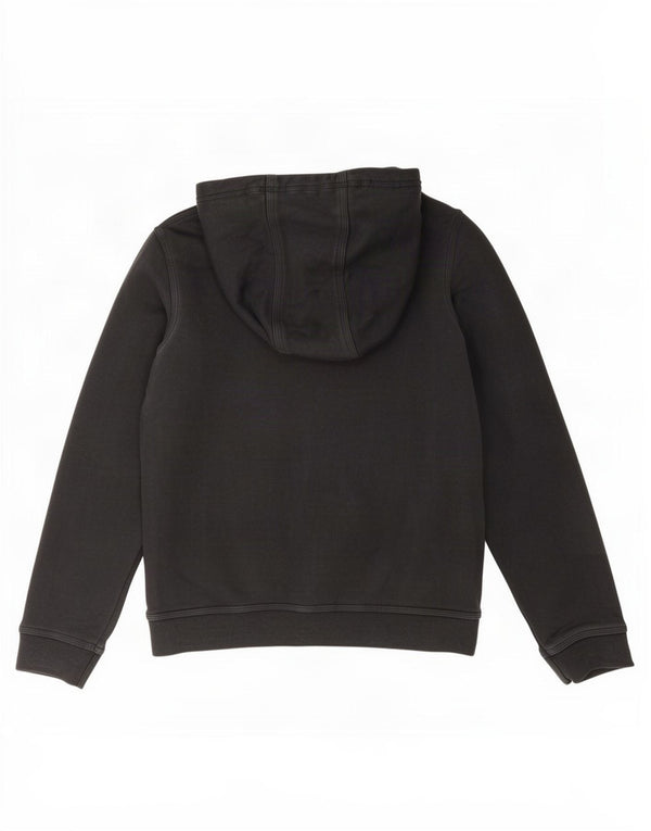 Jumper com capuz gráfico Nike Boys 13-14 anos XL preto algodão